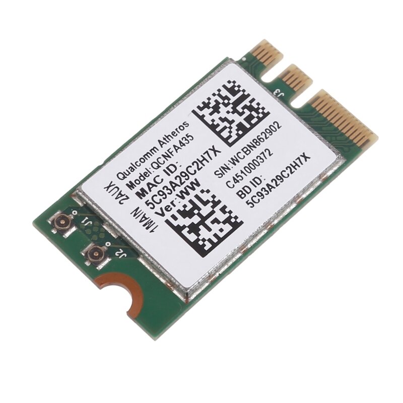 Wireless Connector Card QCNFFA435 NFA435 BT4.1Wireless Networking Adapter Card QCA9377 Chip NGFF WIFI Card Fast