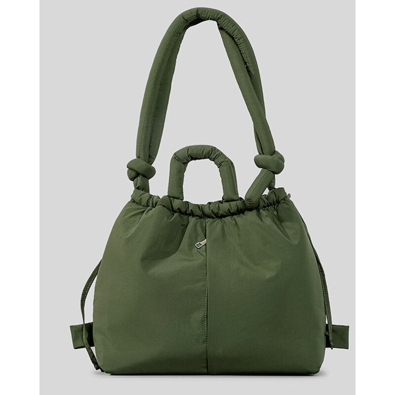 Nylon Single Shoulder Drawstring Backpack Bag Handbag For Woman Large Capacity Casual High-Quality Messenger Luxury Crossbody