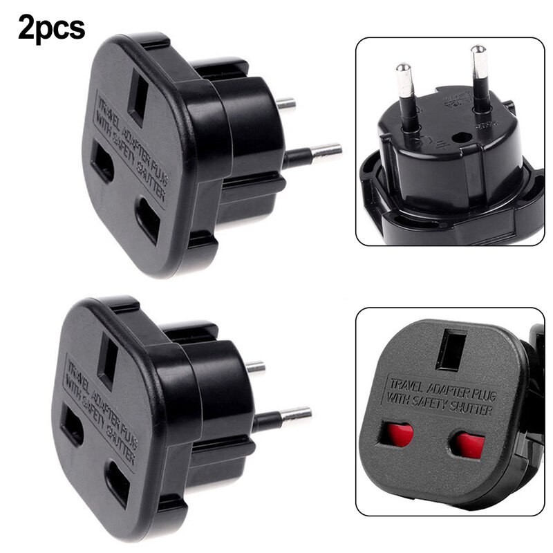 Adapter For UK to Germany GB EU England Plug Converter Hassle Free Solution for For UK Devices in European Countries