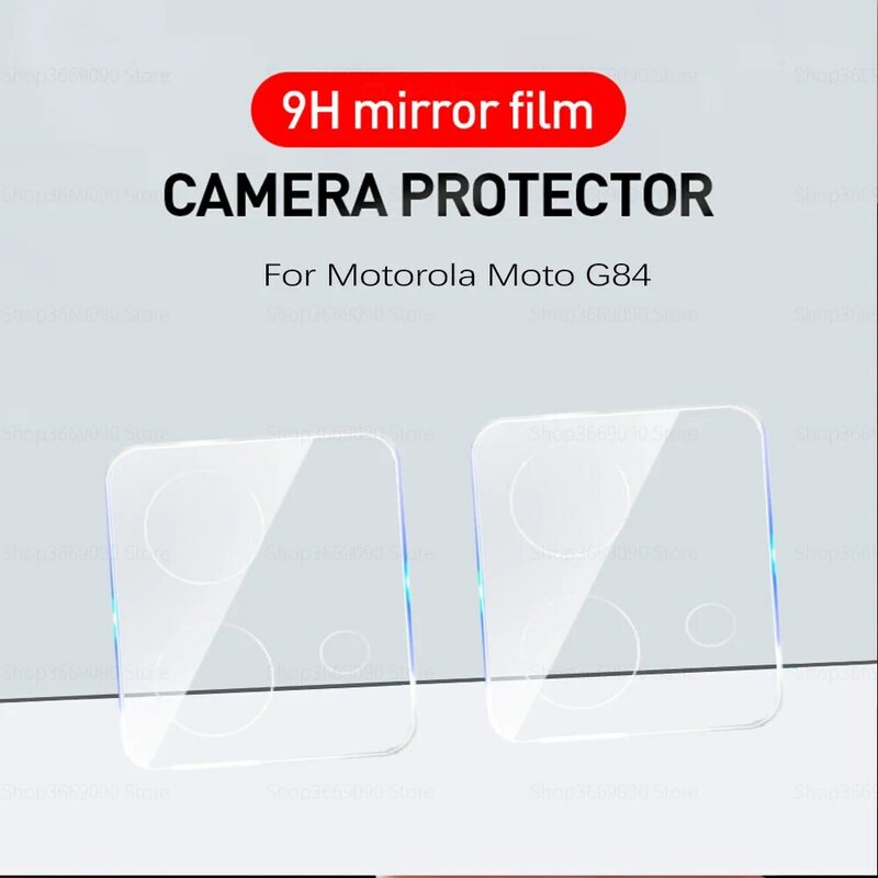 2 Stück 3d Rückfahr kamera Objektiv gehärtetes Glas für Motorola Moto G84 G 84 84g Motog84 Back Lens Protector Schutzhülle Folien 6.5''