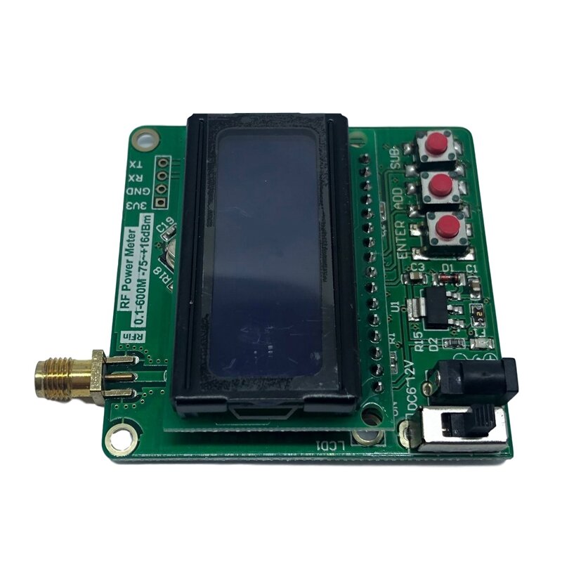 Digitales Watt meter Signal HF-Leistungs messer Detektor-60 bis-5dBm Signalstärke modul