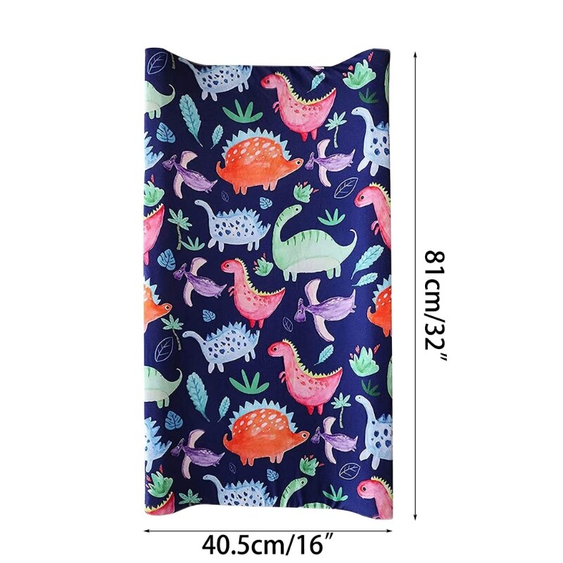 Cartoon Changing Pad Cover Soft Changing Table Covers Breathable Changing Table Sheets for Baby Boys and Baby Girls