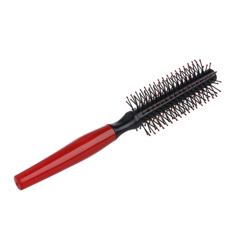 Y1uf rolo escova redonda pente de cabelo ondulado encaracolado estilo cuidados curling ferramentas do salão beleza