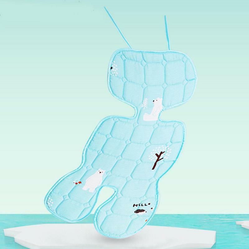 Almofada de resfriamento para carrinho, Ice Cooler Mat Almofada de bebê multifuncional Capa de assento de reforço Summer Ice Pack