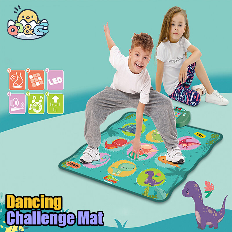 Danspads Voor Familie Sport Spel Kids Muziek Dansmat Speelgoed Baby Speelmatten Educatief Tapijt Speelgoed Muziek Step Play Mat Voor Kind