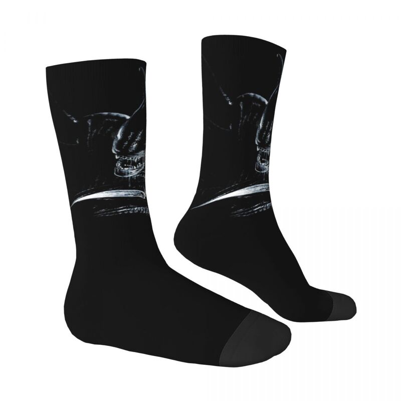 Xenomorph calcetines esenciales para hombre y mujer, calcetines de ocio aplicables durante todo el año, regalos de vestir
