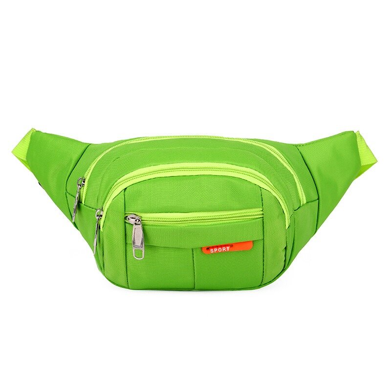 New Waist Pack for Men and Women Outdoor Sports Waterproof Crossbody Mobile Phone Bag Large Capacity Purse