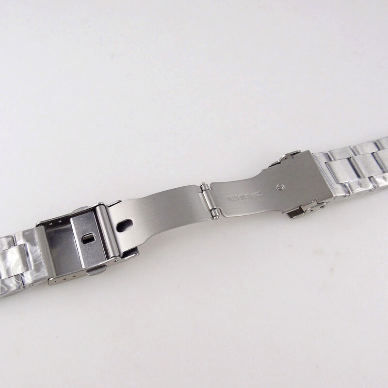 Nologo 62mas Uhr Strap Gürtel Edelstahl Armband für Tandorio Tauchen Wasserdichte Armbanduhr Pinsel 316L Curved End Armband