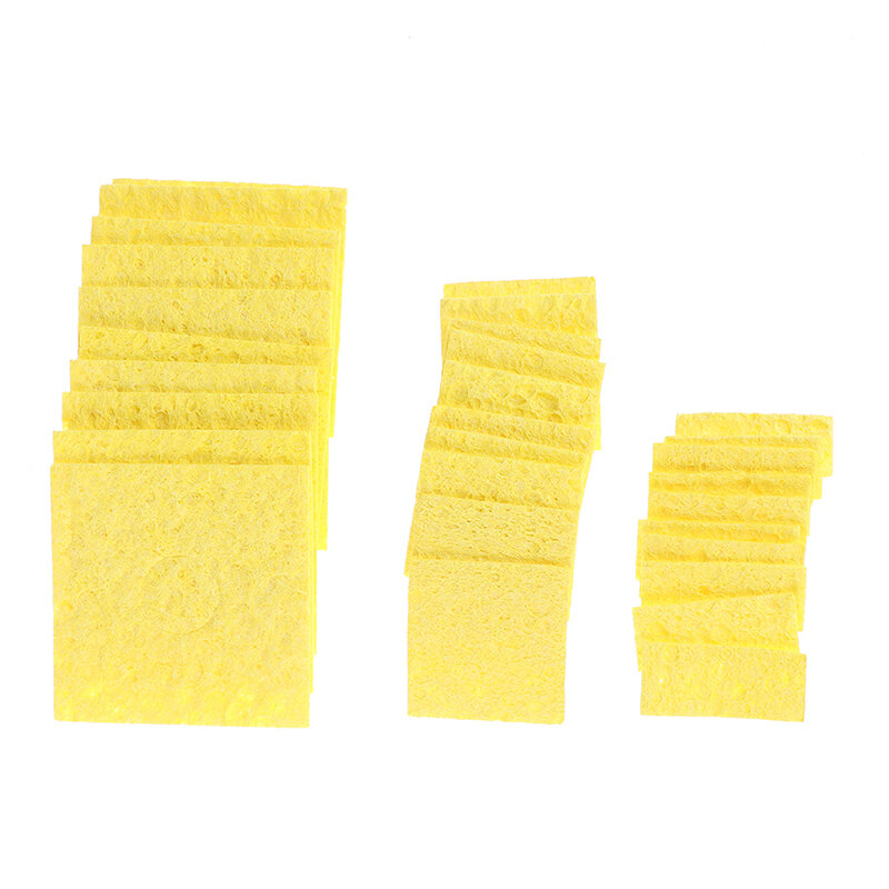 10pcs S/M/L Cleaning Sponge Solder Iron Tip Cleaning Nozzle Tip Copper Wire Cleaner Ball For Cleaning Soldering Irons And Tip