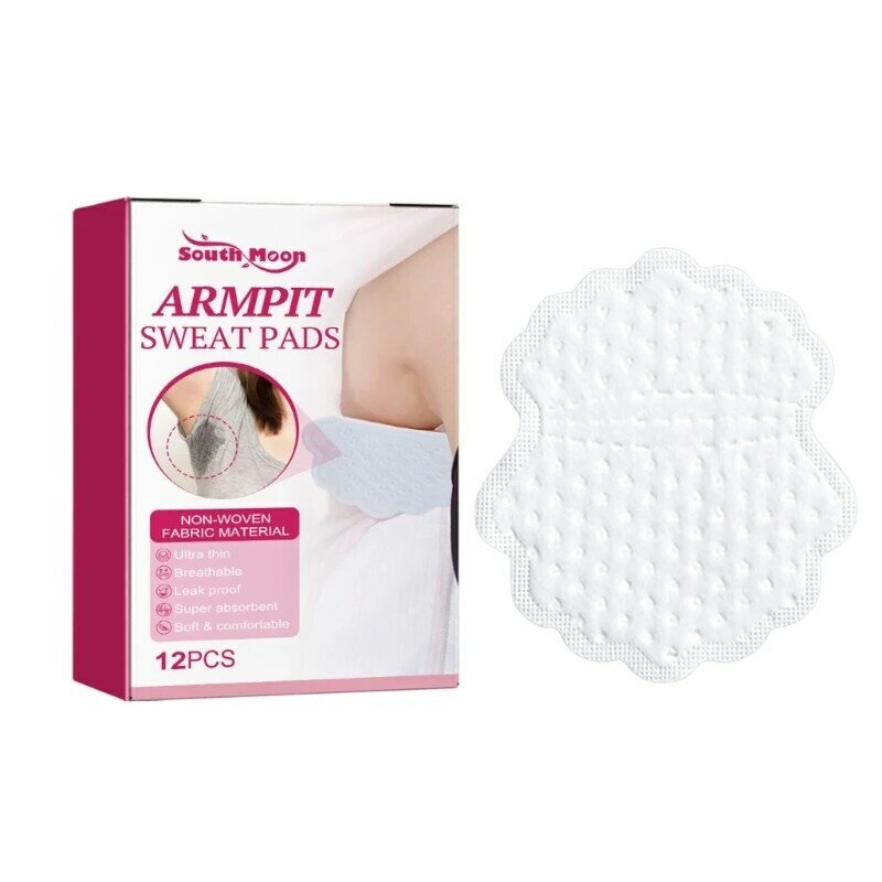Y1UF Sweat Perspiration Pads Underarm Sweat Pads Deodorant For Women Armpit Absorbent