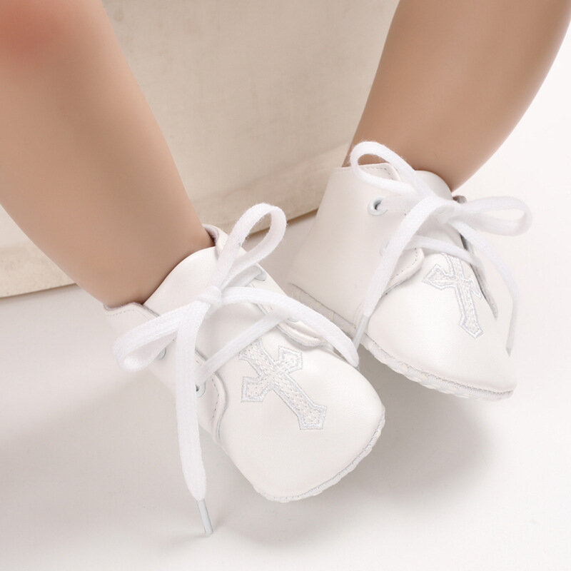 Sepatu bayi unik 0-1 tahun, sepatu bayi perempuan katun murni, sepatu berjalan, sepatu anak-anak bersol lembut, sepatu Sneaker anak laki-laki dan perempuan