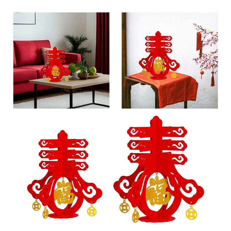 装飾的な中国のキャラクターの飾り,新年の飾り,ペンダント,フーフーペンダント,お祭りの装飾,寝室,寮,家