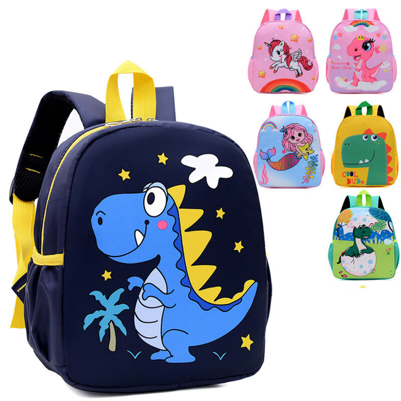 Dziecko kreskówka dinozaur plecaki dla nastolatków słodkie plecak do przedszkola wodoodporne torby książka dla dzieci chłopcy dziewczynki torba na zwierzęta