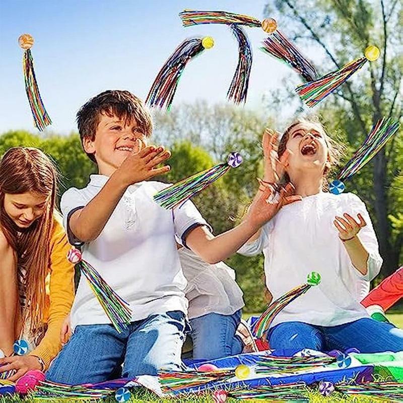 Bouncy Balls Toy Set para crianças, Raffle Gift, Celebração do Festival, Brinquedos Infantis, 24Pcs