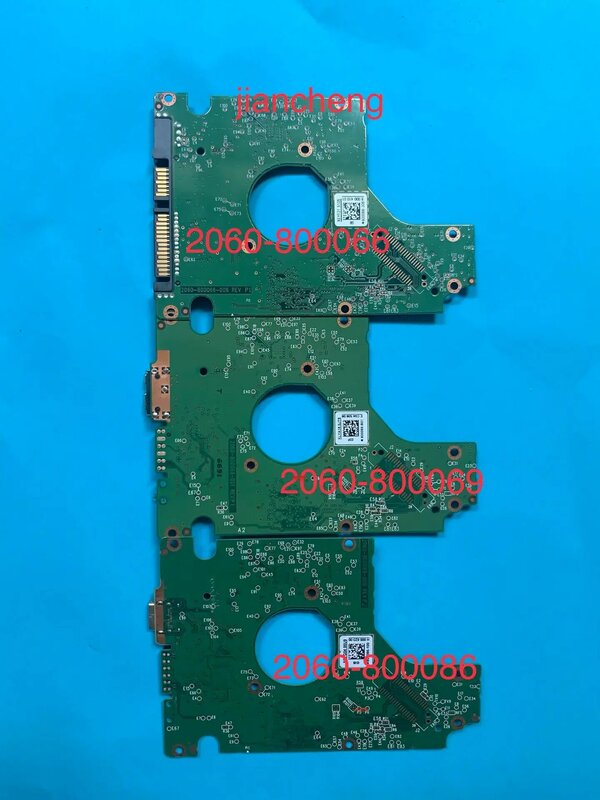 WD HDD 2060-800069-001REVP1/2060-800066-006REVP1/2060-800066-004REVP1/2060-800086-000REVP 2, жесткий диск PCB