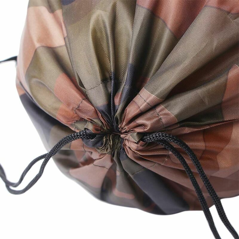Outdoor Shoes Clothes Storage Thicken Travel Riding Camouflage Drawstring Bag Portable Sports Bag Oxford Bag Backpack