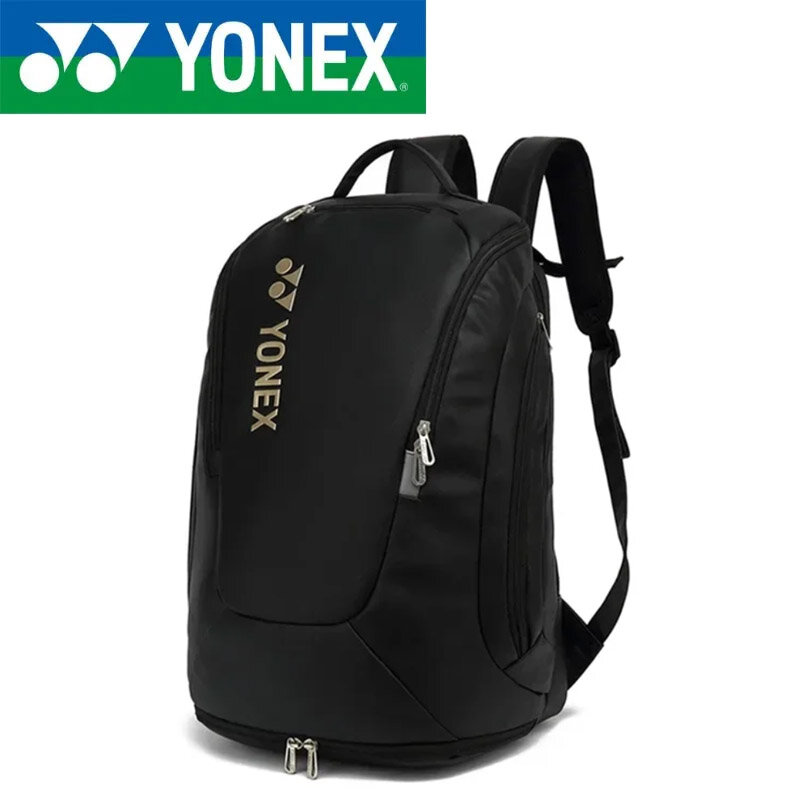 Yonex-Sac à dos de raquette de badminton pour homme et femme, sac de sport étanche, grande capacité, entraînement de compétition, mode