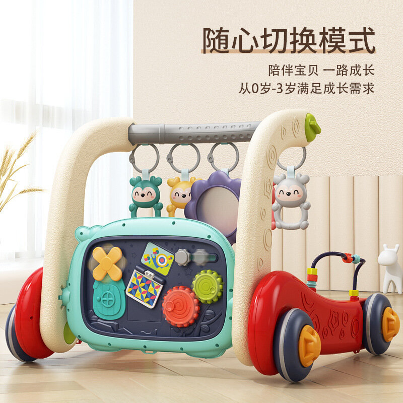 Multi-estágio Fitness Rack Frame para criança, brinquedos Baby Walker, sentar e brincar, sentar e brincar, brinquedos infantis, novo, 2023