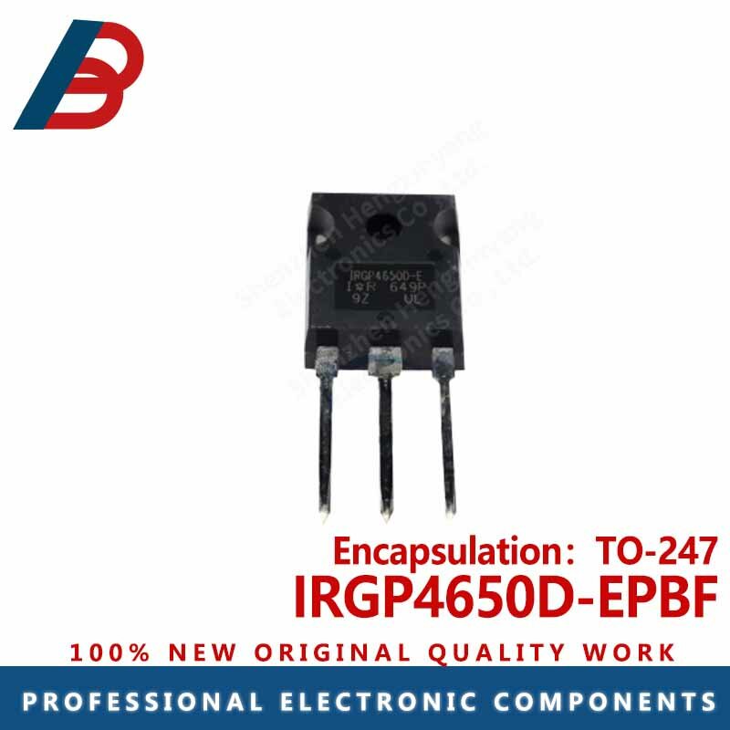 1pcs  The IRGP4650D-EPBF TO-247 is a 600V 76A IGBT tube