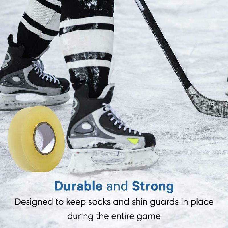 Cinta adhesiva de Hockey resistente al agua, cinta de agarre de palo de Hockey, cinta deportiva multiusos fuerte para calcetines y equipo, fácil de estirar
