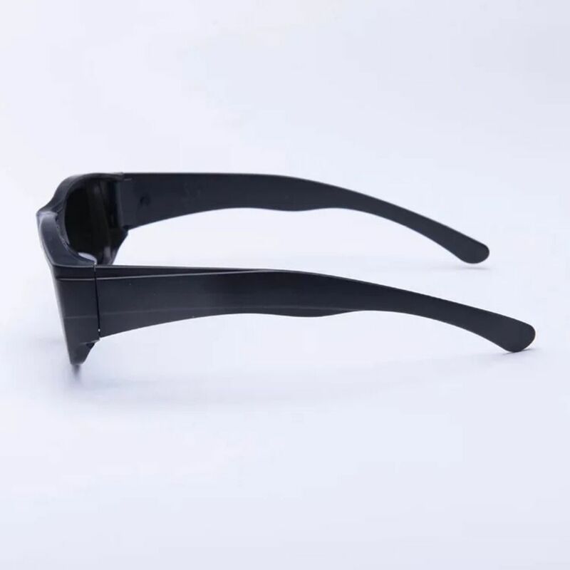 Gafas de plástico para protección de ojos, lentes de seguridad Anti-uv, sombra de visión directa del sol, 3D, Eclipse, 1 piezas