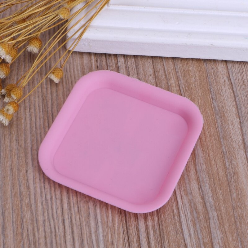 Plant Flower Pot Saucer Plastic Square Base Water Planter Tray Garden Tools