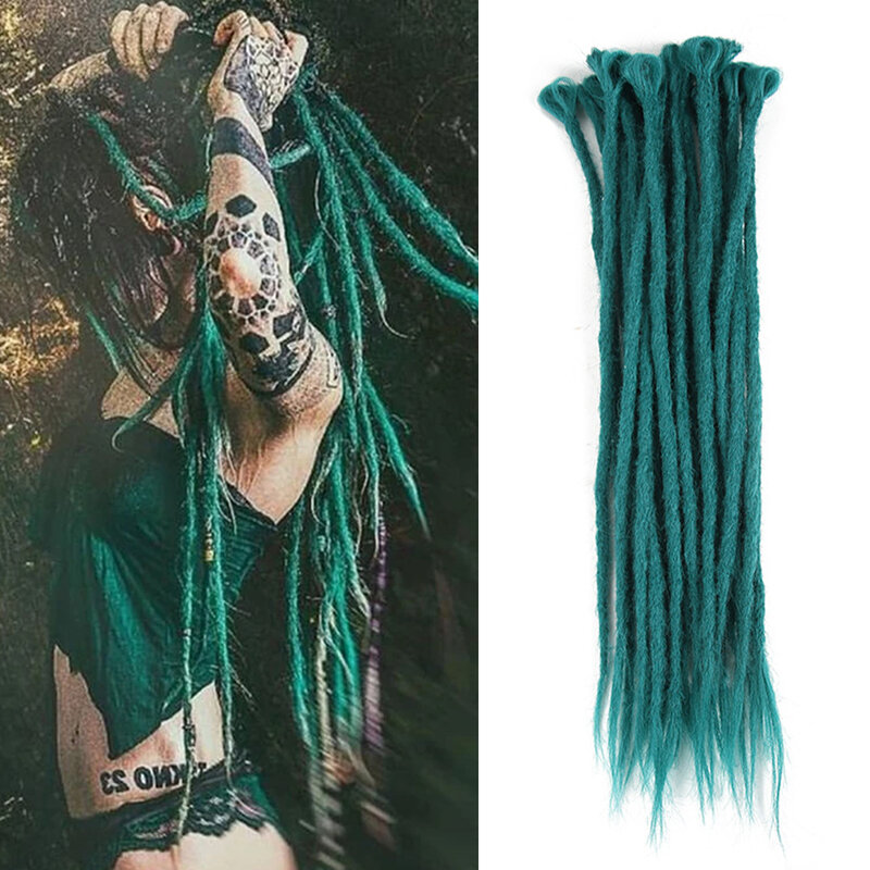 Handmade sintético crochê Dreadlock extensões de cabelo para mulheres, tranças crochê, extensão do cabelo