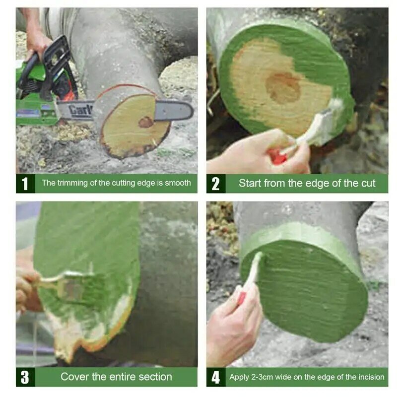 Pohon Wound Sealer pemotongan pasta segel pelindung untuk pohon untuk Semak Bonsai pemangkasan pemotongan pohon penyegel pemangkas tukang kebun