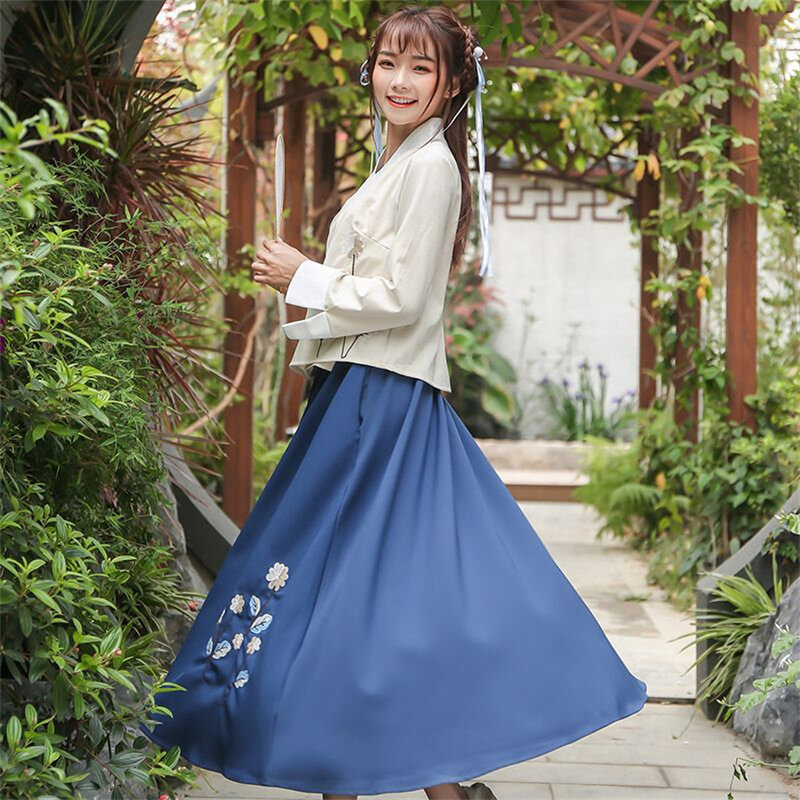 Vestido Hanfu tradicional para mulheres, dancewear folclórico moderno, trajes de princesa, cosplay da dinastia Tang, conjuntos do festival, asiático