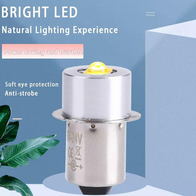 2-teilige Taschenlampe LED-Ersatz lampe p2.5s 1w/3w 3-12v/6-24v umwelt freundliche super helle Hochleistungs-LED-Taschenlampe