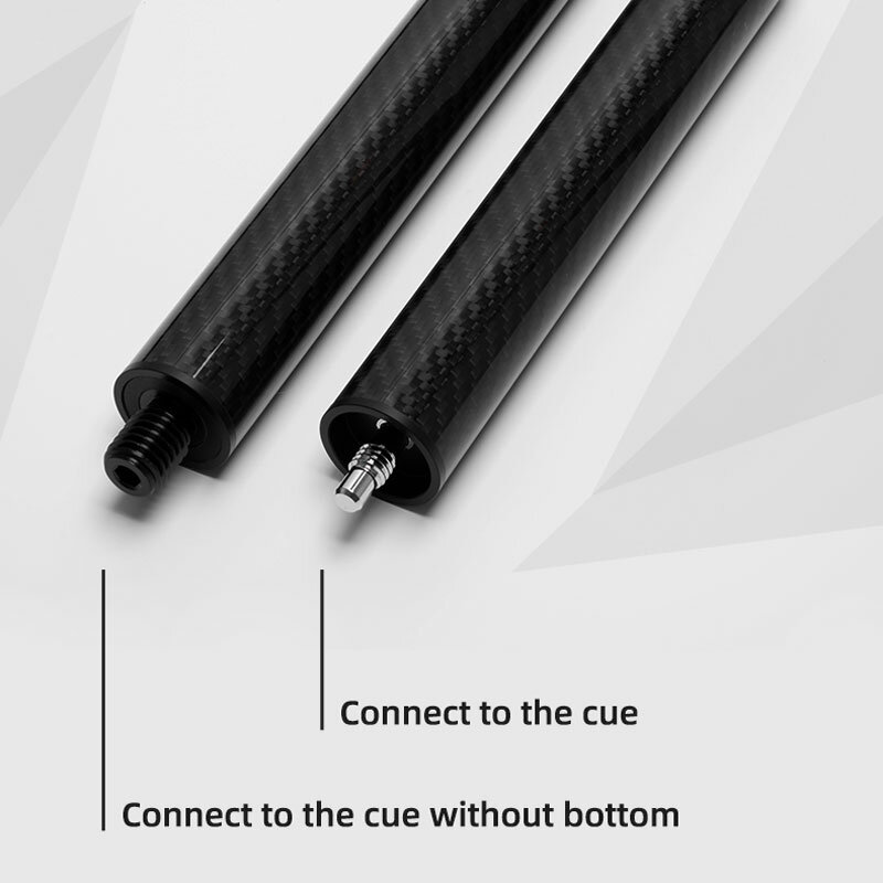 8 Inch Carbon Pool Cue Stick Extensions For Fury How TY Cues Billiard Cue Extenders Billiards Cue Accessories Easy To Carry 2023