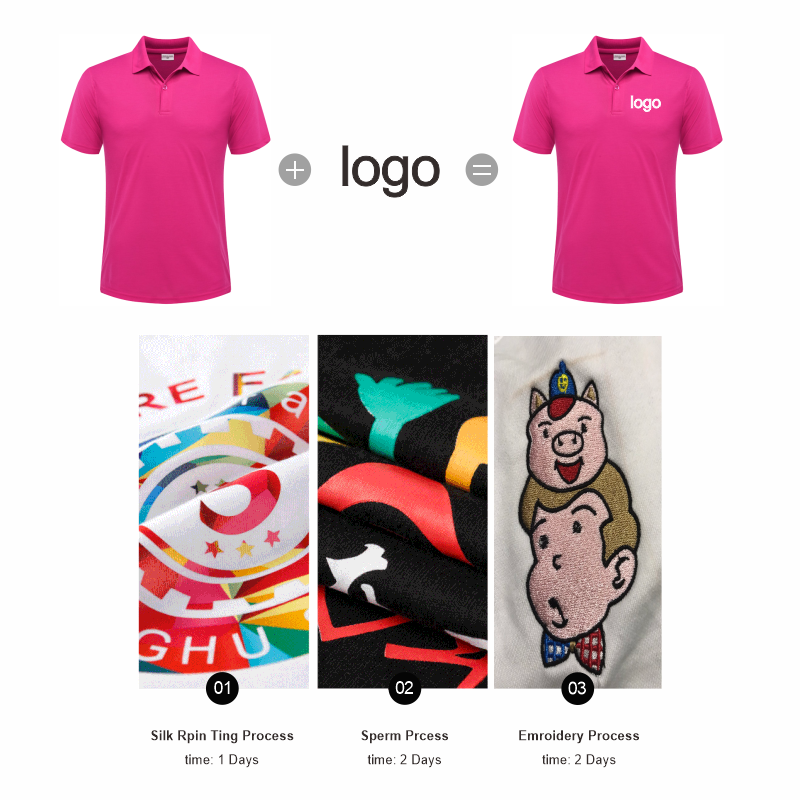 KAISING kaos Polo kasual musim panas kaos Logo kustom gambar teks cetak merek bordir desain pribadi berpori pria dan wanita