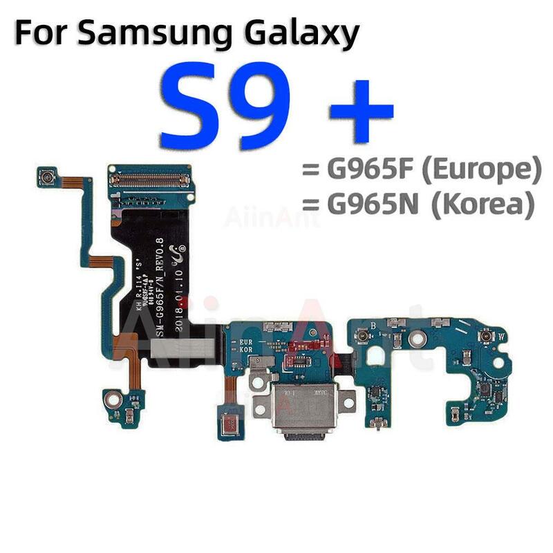 Aiinant USB Datum Ladestation Board Port Ladegerät Flex kabel für Samsung Galaxy S8 S9 plus G950n G955n G960n G965n