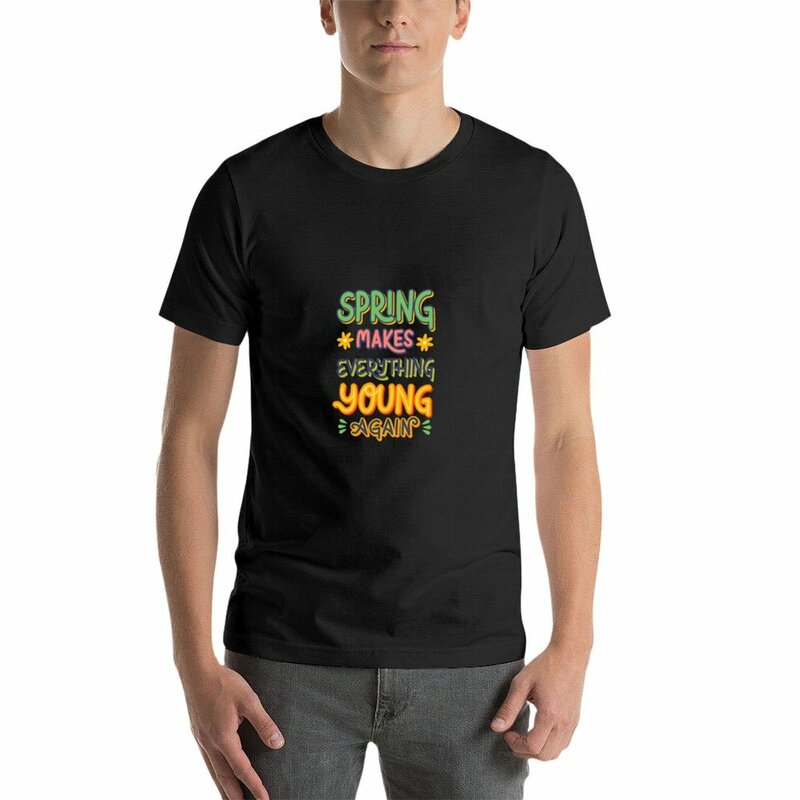 Camiseta de primavera con estampado de animales para niños, camisetas vintage de tallas grandes para hombres
