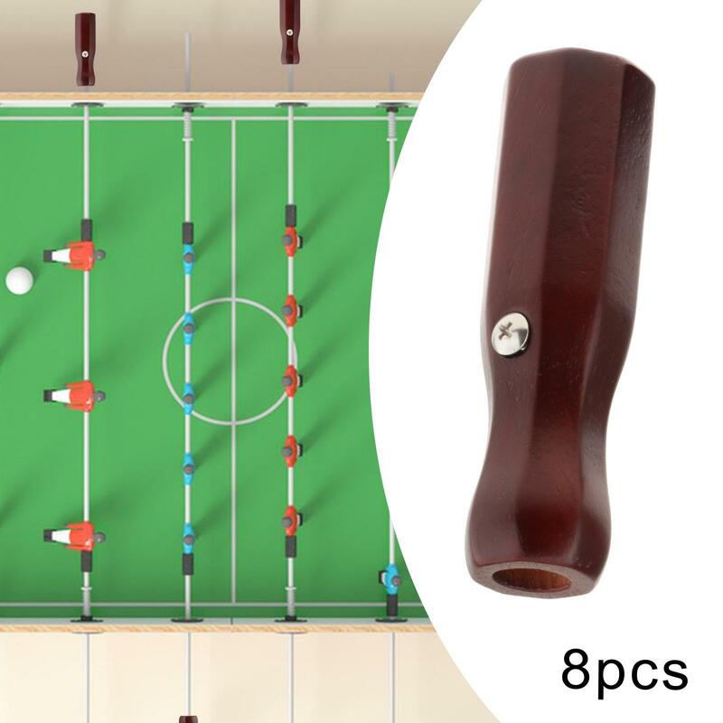 Alças De Mesa De Futebol Para Jogo De Mesa, Futebol Rod End Caps, 16mm Hole, 8x
