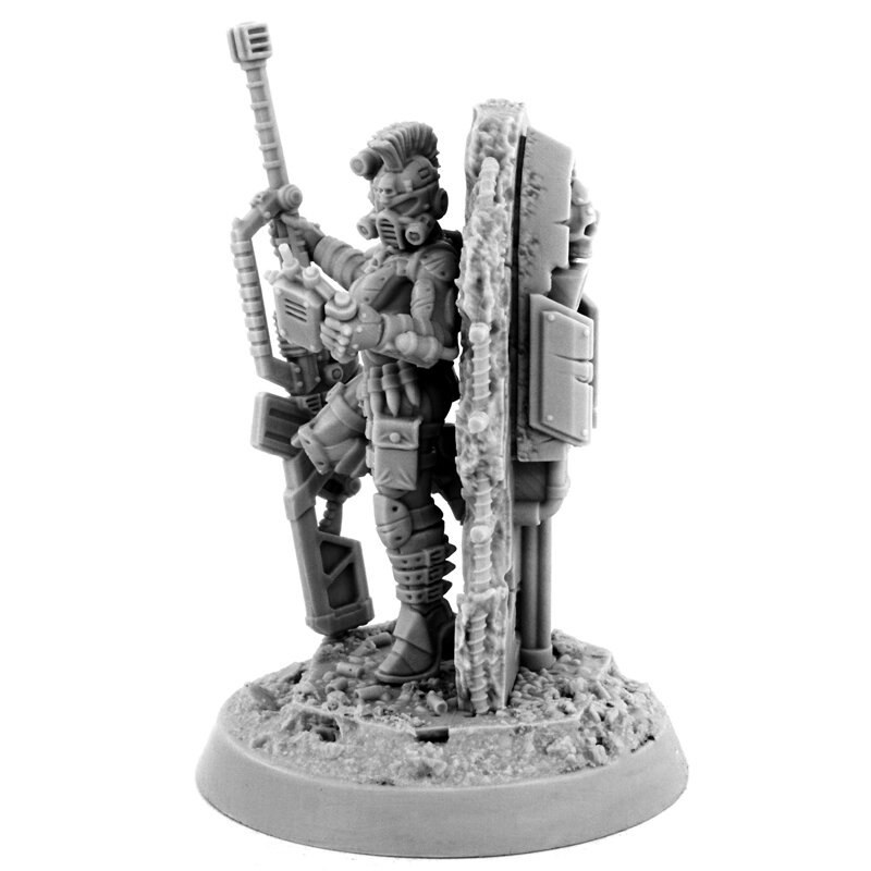 Kits de modelos en miniatura de juego de guerra sin pintar, exclusivo IMPERIAL ASSASSIN