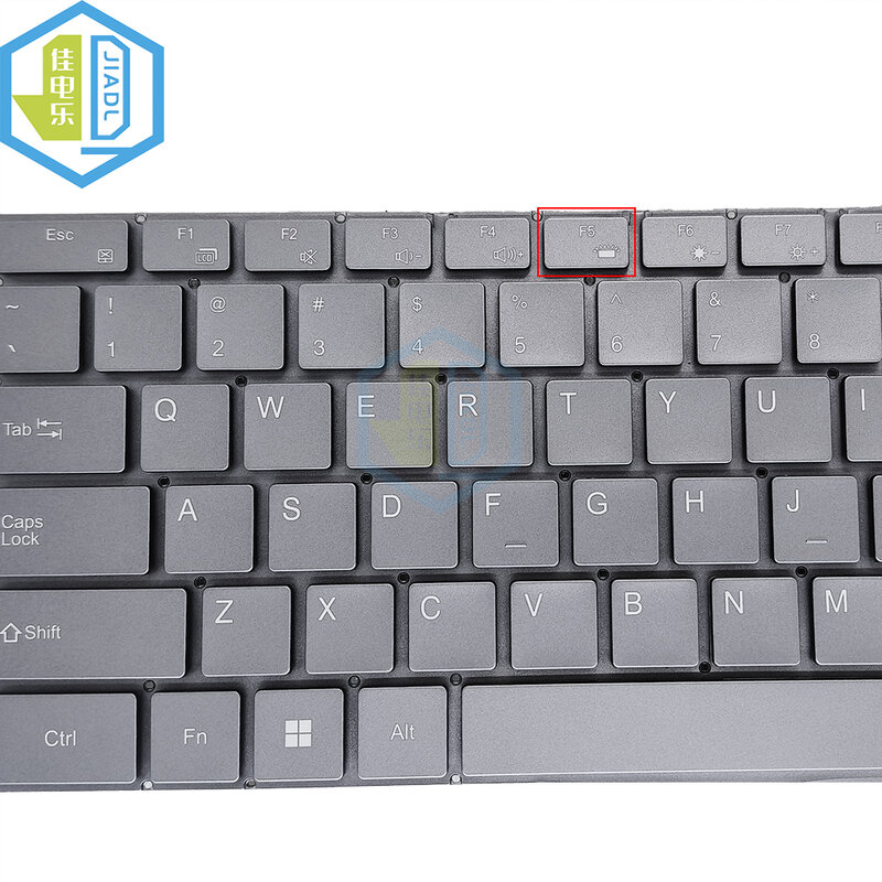 Le plus récent clavier d'ordinateur portable anglais américain rétro-éclairage pour SCDY-350-3-30 YXT-91-100 gris argent anglais sans cadre clavier avec rétro-éclairage