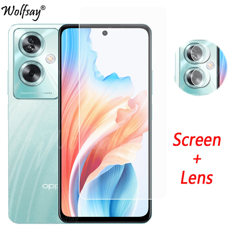 Camera Lens Protector For Oppo A79 5G Screen Protector Tempered Glass Oppo A79 A98 A78 A58 A38 A16 Glass For Oppo A79 5G Glass