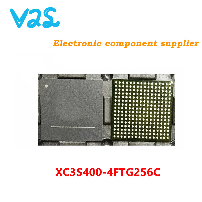 Chipset BGA IC, XC3S400-4FTG256C, 100% Novo