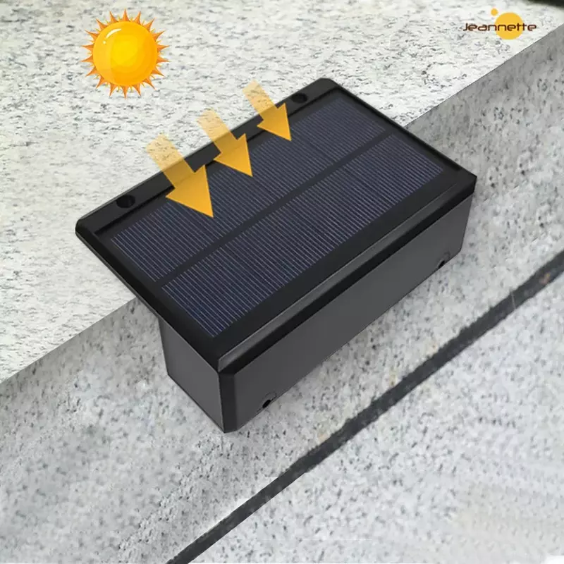 LED Solar Garden Lights Super Bright Waterproof Outdoor Sunlight Led Lights Solar Powered Lamps for Stairs Balcony Street Lights