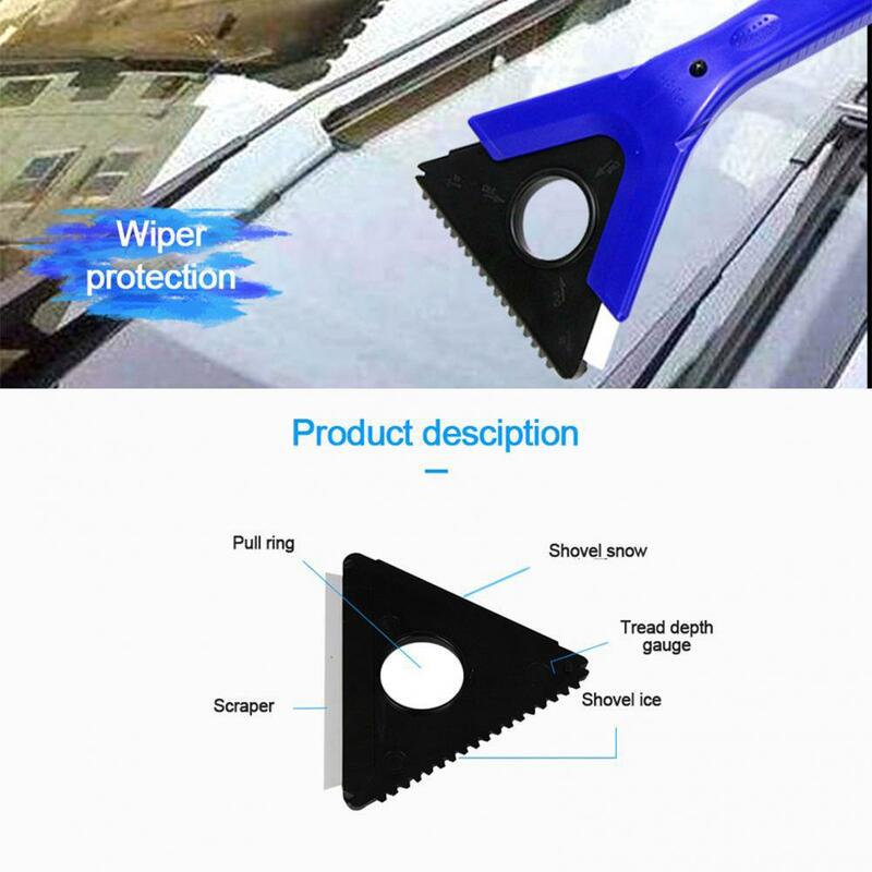 Snow Shovel  Durable Ice Shaving Teeth Different Functions  Car Winter Snow Clearing Tools Auto Accessories