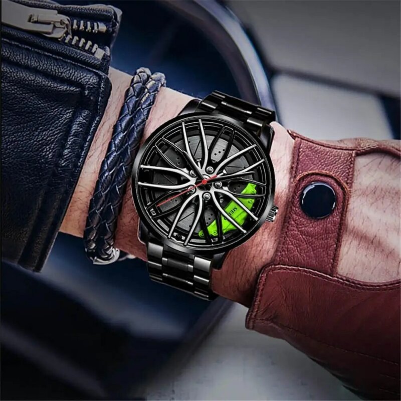 Men Watch Stylish Wear-resistant Men Quartz Watch Luxury Male Quartz Watch Fashion Accessories for Office