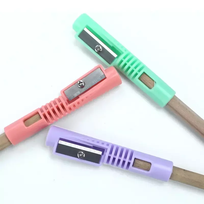 Macaron lápis cor extensor, apontador multifuncional, modelagem apito, 241a (mc), novo