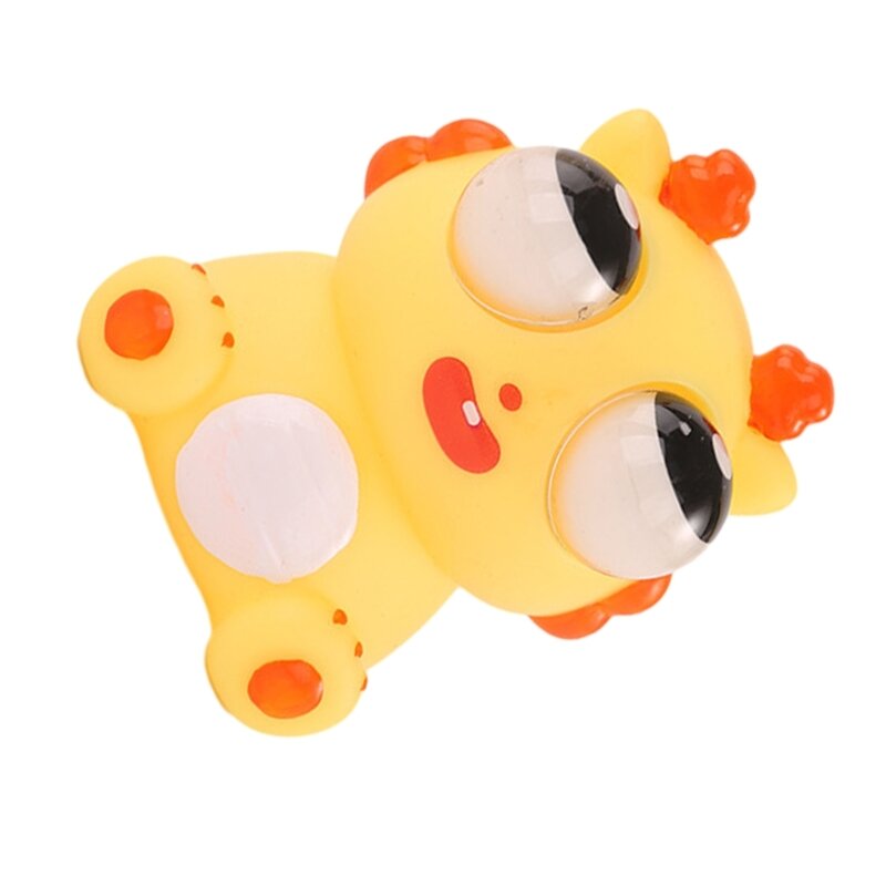 Eye-Popping Stress Toy Squeezable Dragon Pressure Relief Toy for Adults Office
