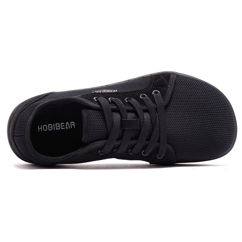 Hobibear รองเท้าเท้าเปล่ากว้างสำหรับทั้งชายและหญิง, รองเท้าวิ่งเรียบง่ายน้ำหนักเบาและระบายอากาศได้ดีรองเท้าใส่เดิน