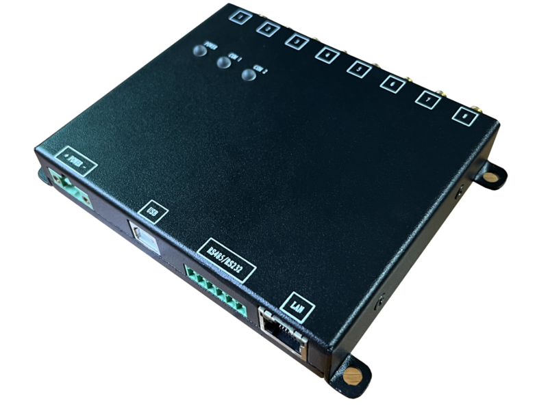 Winnix HYR833E เครื่องอ่าน UHF RFID 8พอร์ต840-960 MHz สำหรับการจัดการคลังสินค้า
