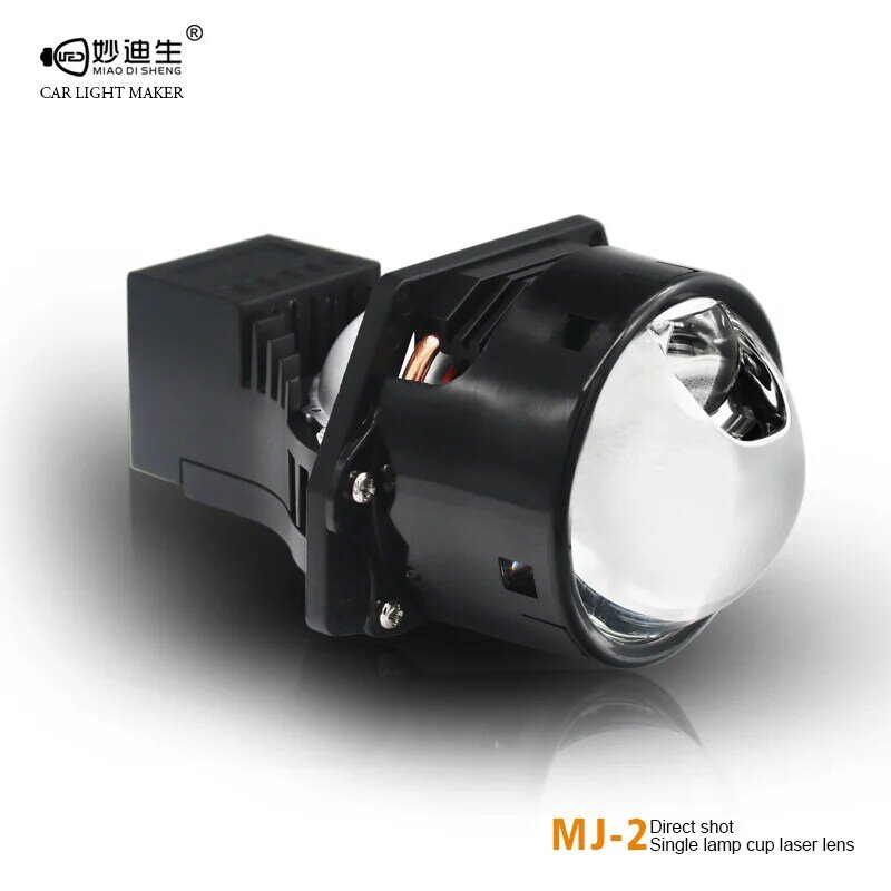 MJ-2 سهلة تثبيت منخفضة شعاع 45W ، شعاع عالية 55W ، الليزر 65W جهاز عرض (بروجكتور) ليد عدسة الصمام العلوي مصباح