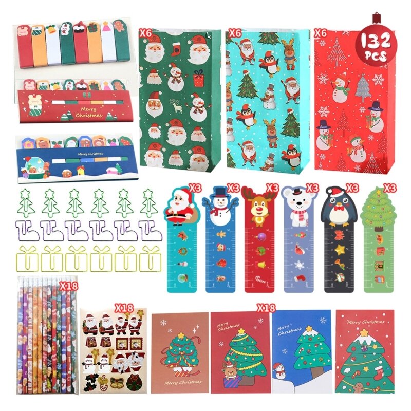 Рождественские подарки, набор карандашей, рождественские подарки, детские рождественские подарки, канцелярские наборы, Прямая