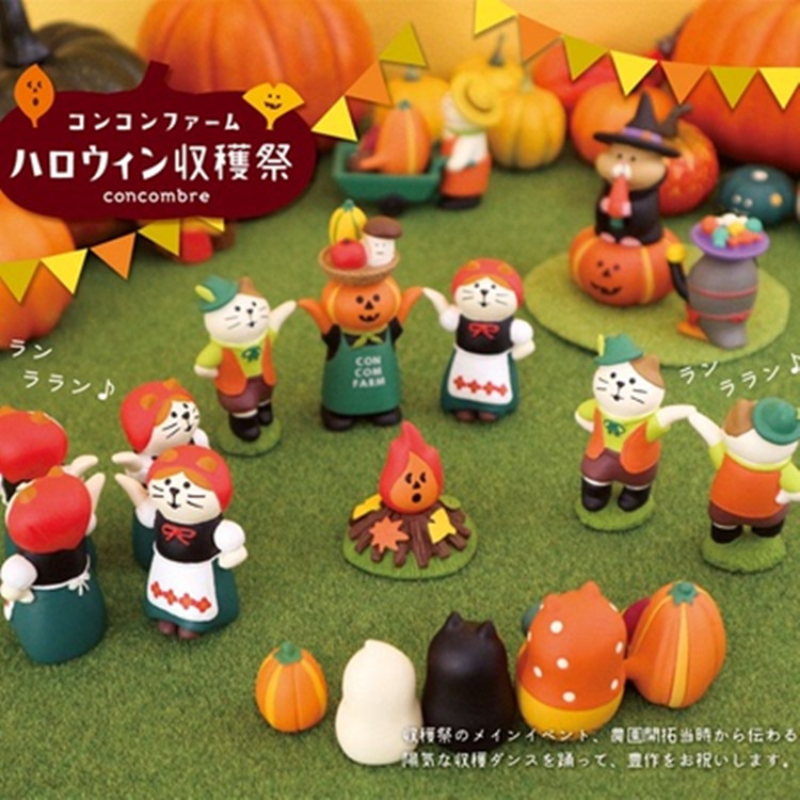 Zakka Japão Halloween Series Estante Decoração, Artesanato De Resina, Japão Enfeites, Presentes Colecionáveis, Decoração Da Casa, Novo