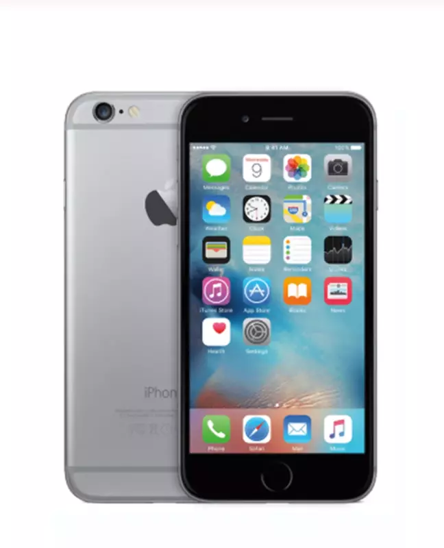 APPLE-Authentique smartphone iPhone 6 de 16, 64 ou 4.7 Go débloqué, téléphone portable, 1 Go de RAM, processeur A8, écran de 128 pouces, caméra 8 Mpx, connectivité 4G, lecteur d'empreinte digitale